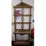 Oak hallstand