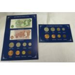 Set of Great Britain pre-decimal coins & notes