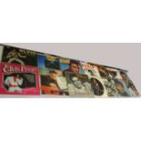 Collection of Elvis vinyl records