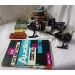 Collection of fishing reels etc