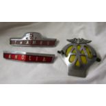 3 car badges to include AA