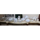 Large Royal Worcester part dinner service