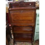 Antique mahogany student's bureau