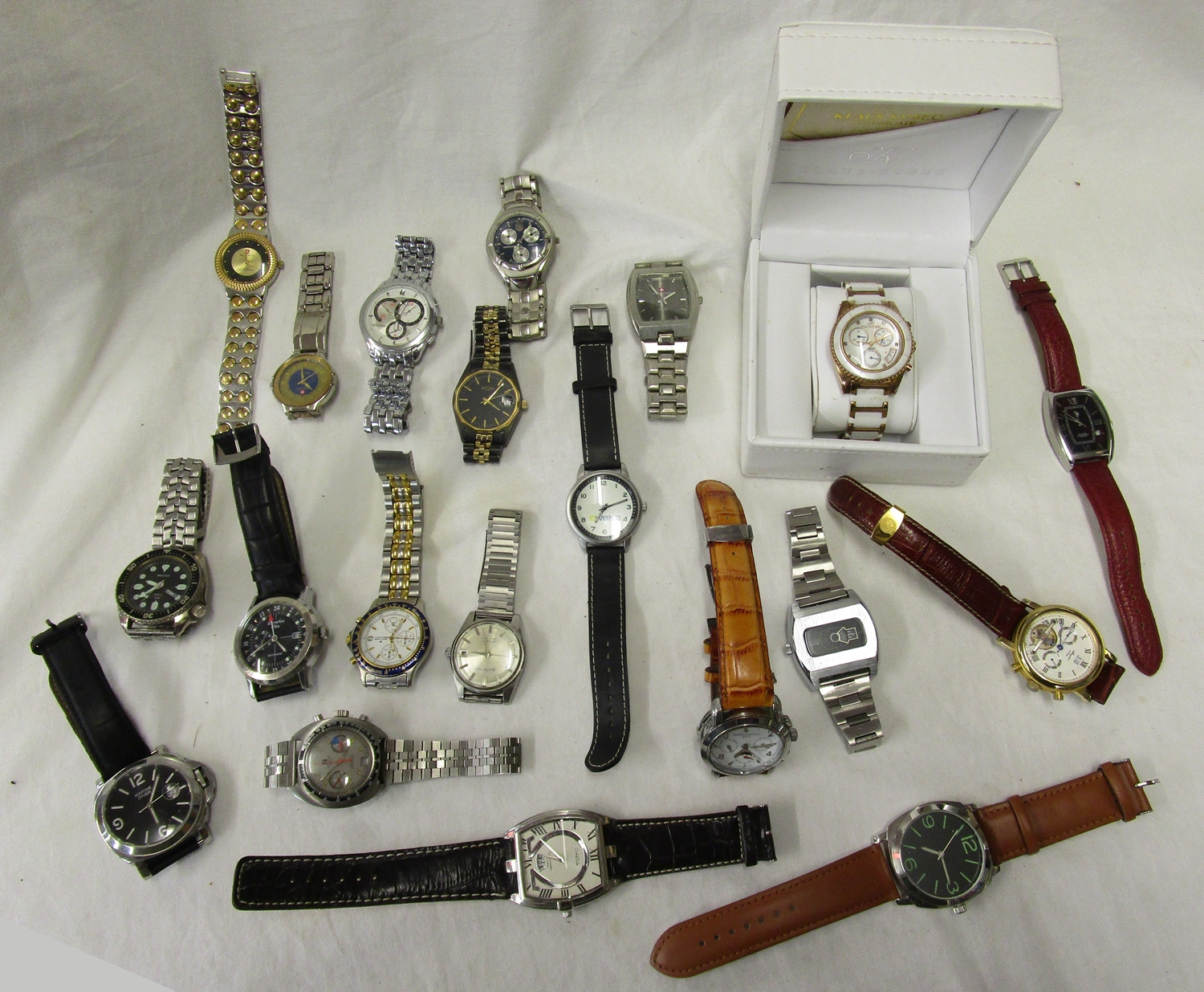 Collection of watches