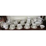 Large collection of Coalport - Ming Rose pattern