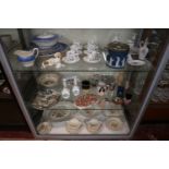 3 shelves of ceramics to include Royal Doulton, Royal Worcester & Wedgwood etc