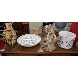 Collection of china to include Portmeirion and H J Wood