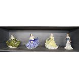 Collection of 4 Royal Doulton figurines - HN: 2329, 2791, 2374 & 3754
