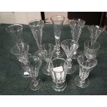 Antique hand made glasses