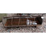 Cast iron watering trough