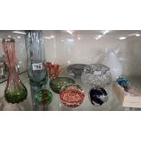 Collection of good quality glass to include paperweights