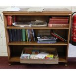 Walnut bookcase