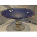 French style studio glass bowl