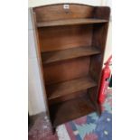 1920's oak shelves - H=108cm