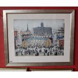 L S Lowry print