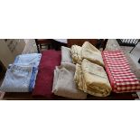 Collection of textiles & linen