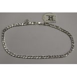 Brand new 2 ounce silver gents curb chain
