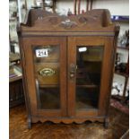 Edwardian smokers cabinet