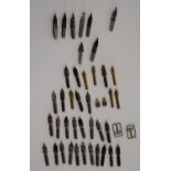 Collection of fountain pen nibs