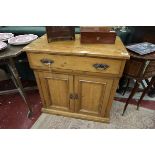 Pitch pine cupboard