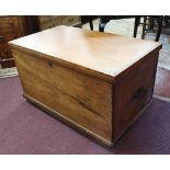 Pine blanket box