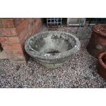 Large stone planter