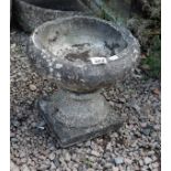 Stone planter - H=34cm