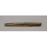 Gold fountain pen by Parker