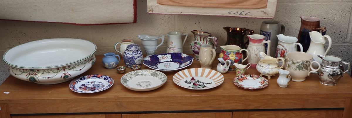 Collection of ceramics to include jugs
