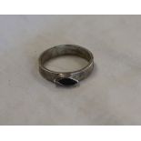 Handmade silver ring