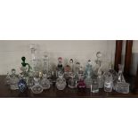 Collection of scent bottles etc