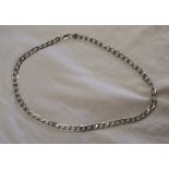 2 ounce silver curb chain