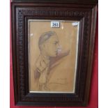 Sketch signed W Arnold dated 1931 - Approx image size W: 22.5cm x H: 34.5cm