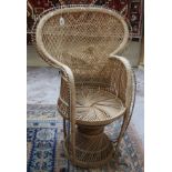 Wicker chair