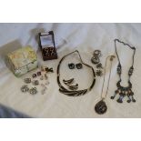 Collection of costume jewellery