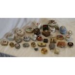 Collection of pill boxes