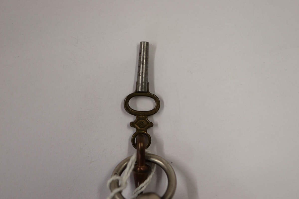 Silver fob watch - Image 3 of 7