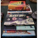 Collection of retro board games