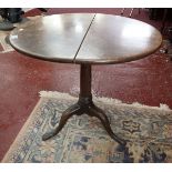 Georgian tilt top tripod table