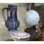 Collectables to include large German jug