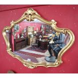 Gilt framed mirror