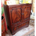 Mahogany drinks cabinet