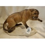 Beswick mountain lion - Approx H: 21cm