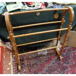 Beech towel rail