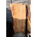 2 pieces of Lebanese cedar wood - Approx H: 110cm & H: 116cm