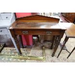 Antique mahogany hall table