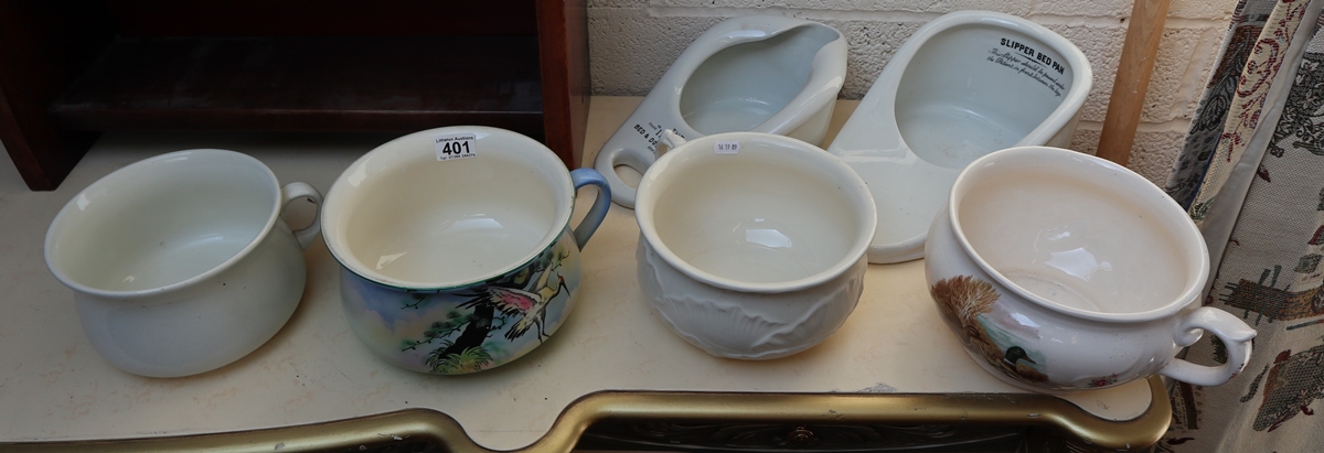 6 chamber pots