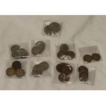 Coins - Small collection of George VI and Elizabeth II