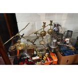 Collection of metal ware