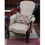 Victorian armchair